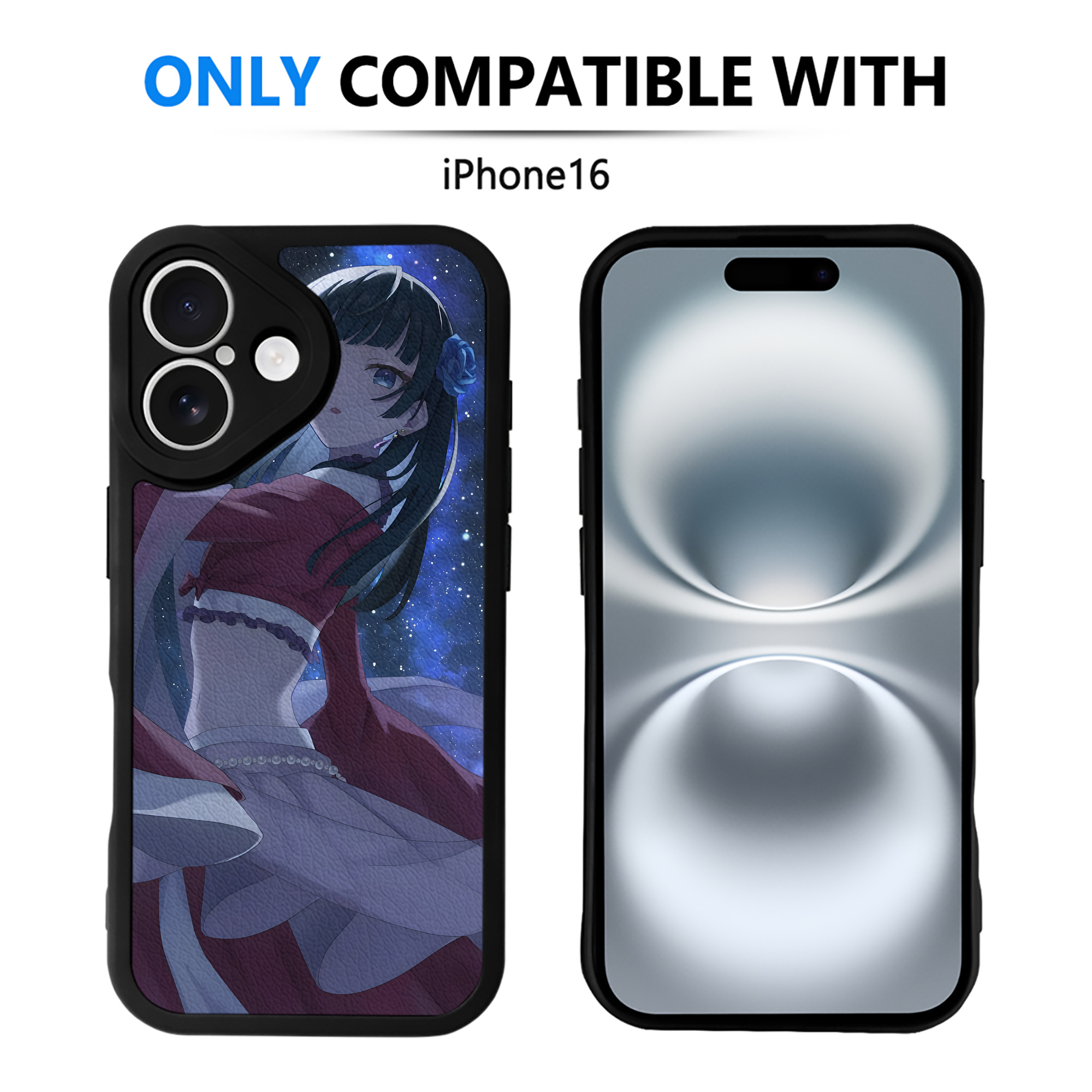 （画像用） 薬屋のひとりごと The Apothecary Diaries 【iPhone 16シリーズ対応】シリコンスマホケース（レザー調） 材質：シリコン